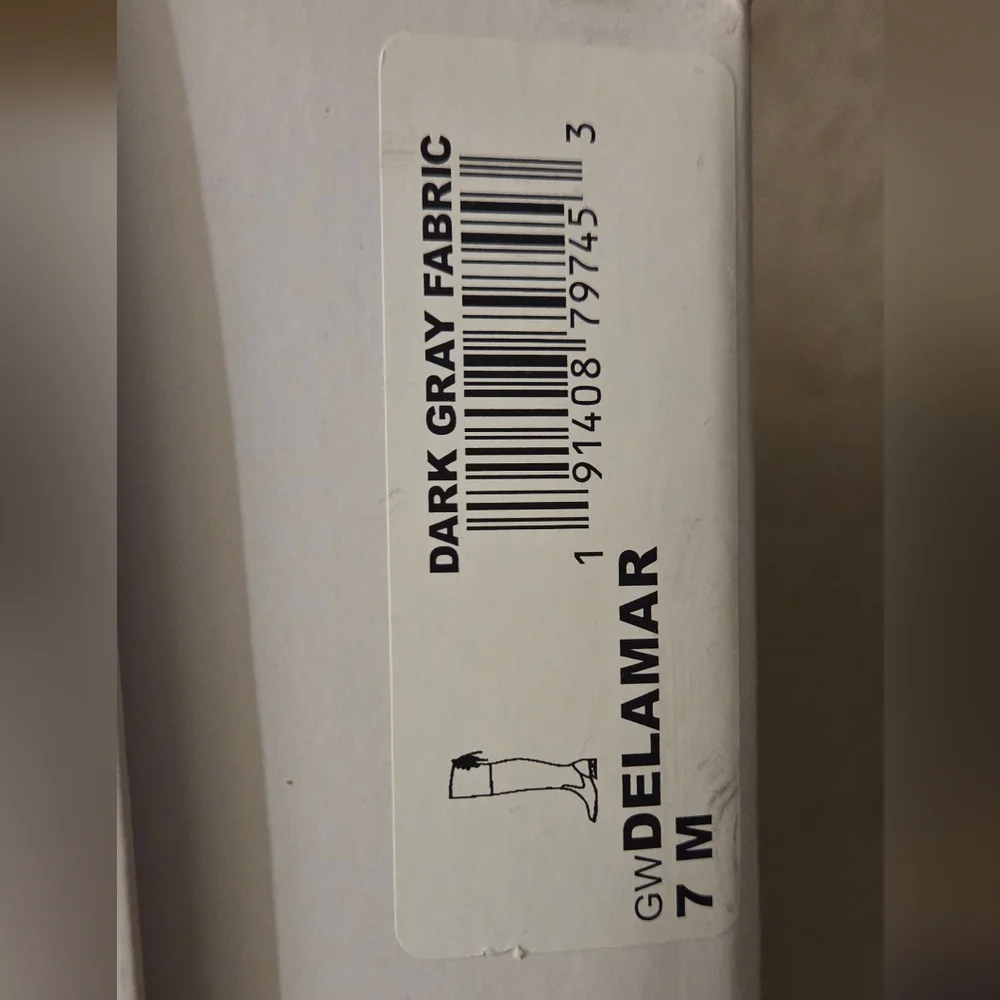 Gray Suede Over-the-Knee Boots - Picture 6 of 6